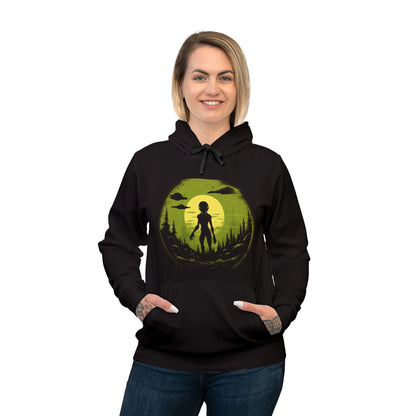 Galactic Moonstruck - Athletic Hoodie