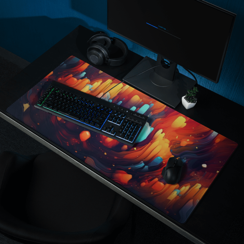 Nebula Saucer Mouse Pad