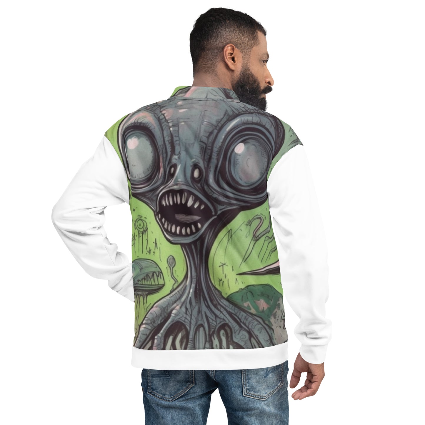 Alien Invasion Bomber Jacket