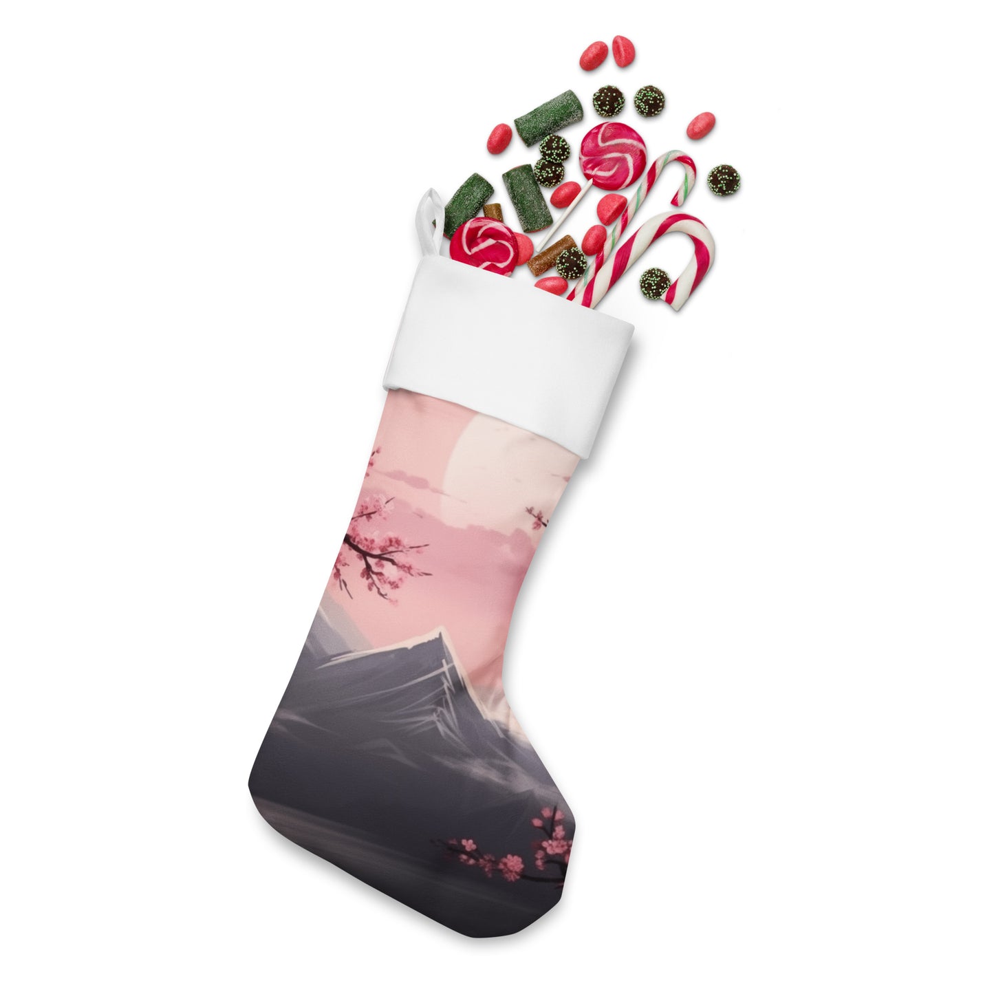 Christmas Blossom Stocking