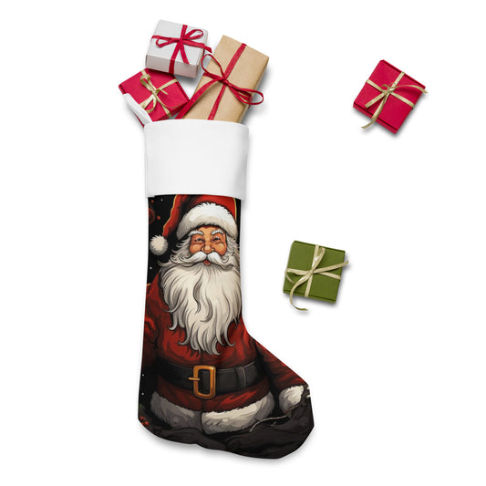 Saint Nicholas Christmas stocking