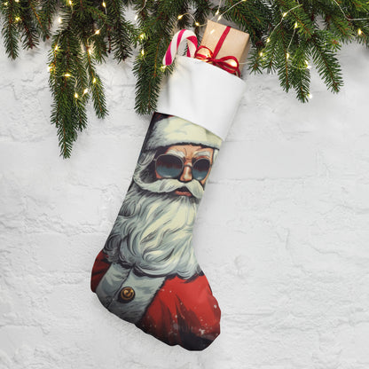 Bad Boy Saint Nicholas Christmas Stocking