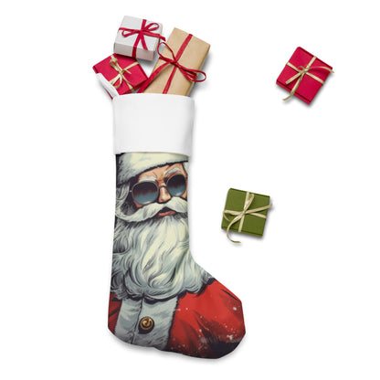 Bad Boy Saint Nicholas Christmas Stocking