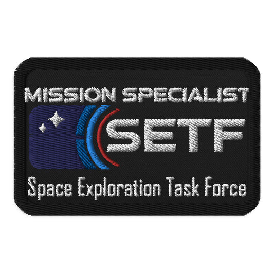 Space Exploration Task Force (SETF) Mission Specialist Embroidered Patch