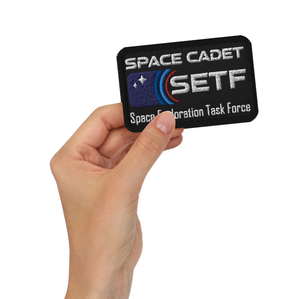 Space Exploration Task Force (SETF) Space Cadet Embroidered Patch