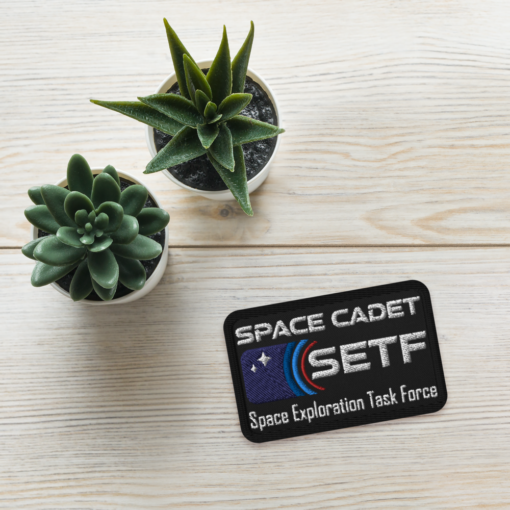 Space Exploration Task Force (SETF) Space Cadet Embroidered Patch