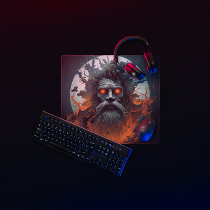 Bearded God Small Mousepad