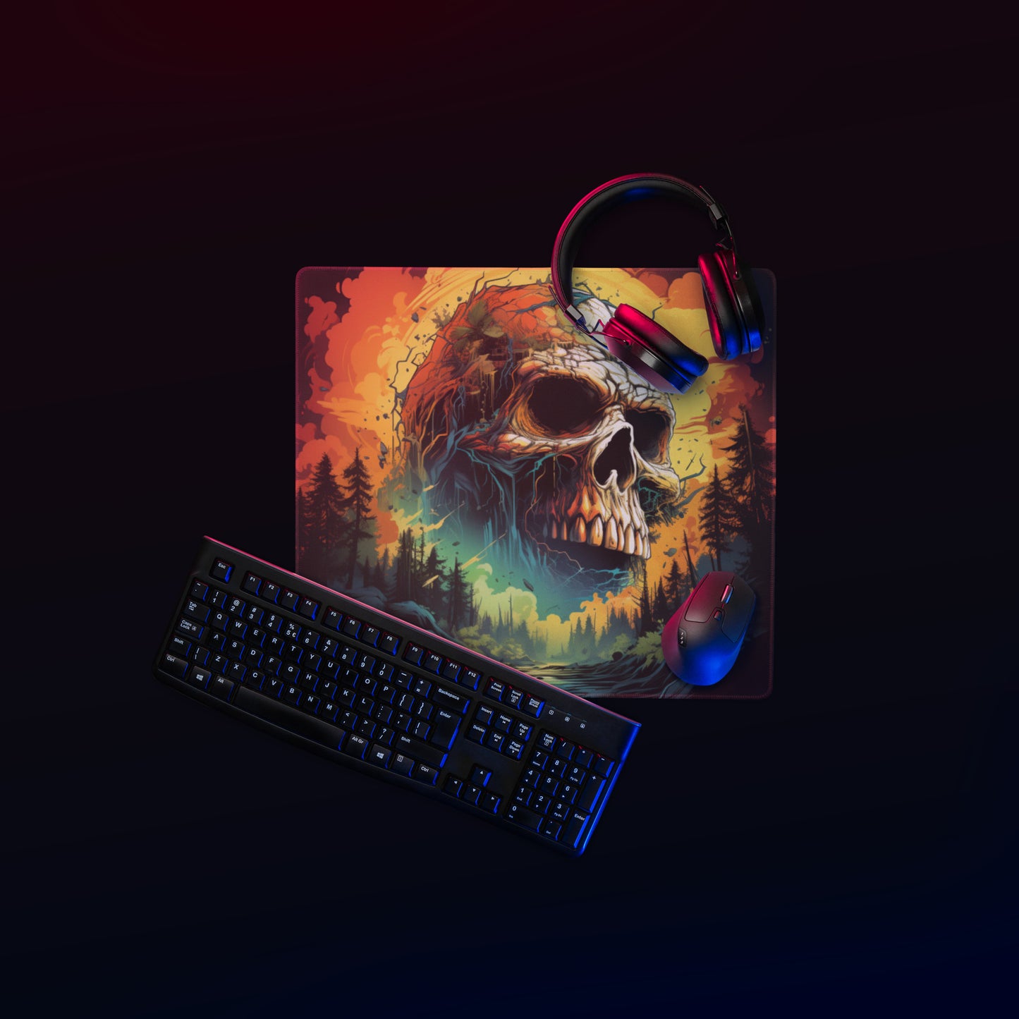 Skull Island Small Mousepad