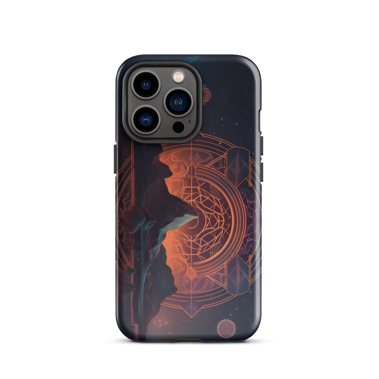 Mythical Mountains iPhone Case