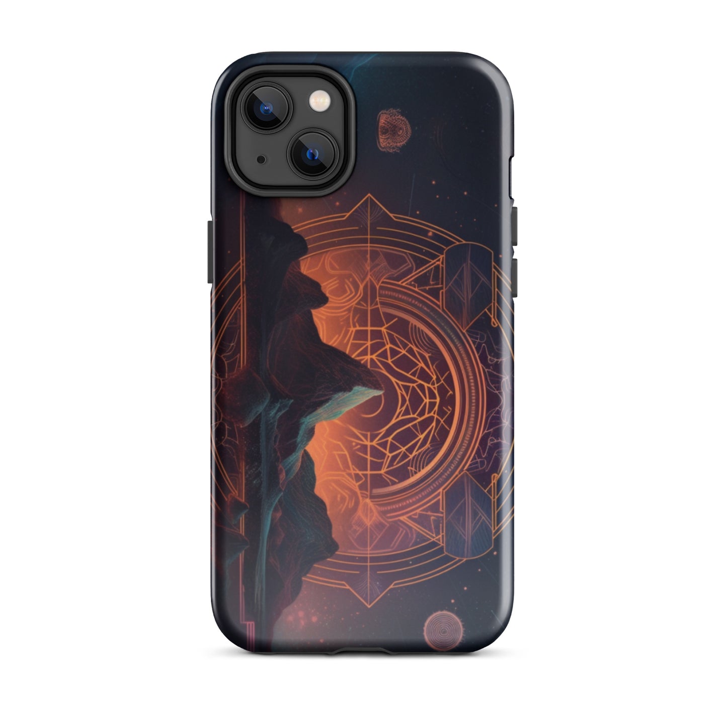 Mythical Mountains iPhone Case